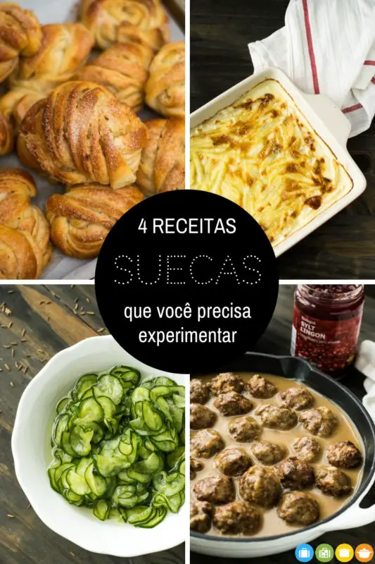 4 receitas suecas que você precisa experimentar Malas e Panelas