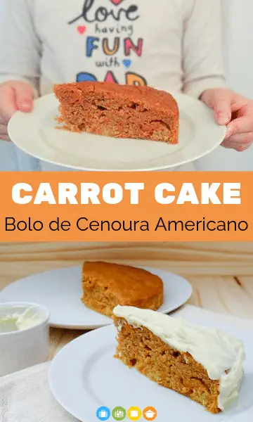 Carrot Cake – Bolo de Cenoura Americano | Malas e Panelas