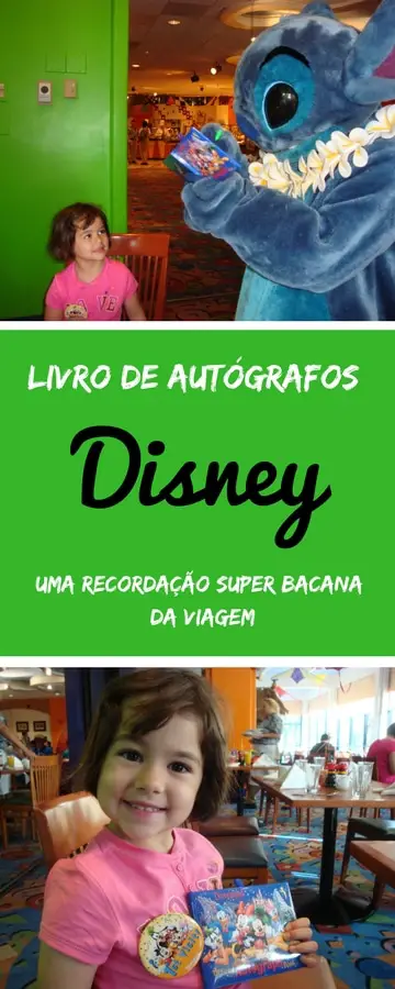 Livro de Autógrafos Disney | Malas e Panelas