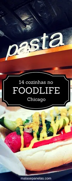 14 cozinhas no Foodlife em Chicago