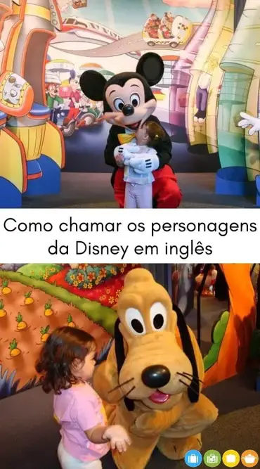 Como Chamar Os Personagens Da Disney Em Ingles Malas E Panelas