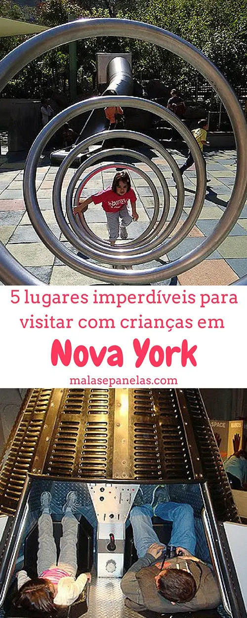 5 lugares imperdíveis para visitar com crianças em Nova York | Malas e Panelas