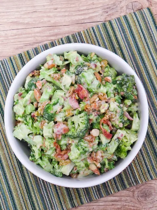 Salada de Brócolis e Bacon | Malas e Panelas