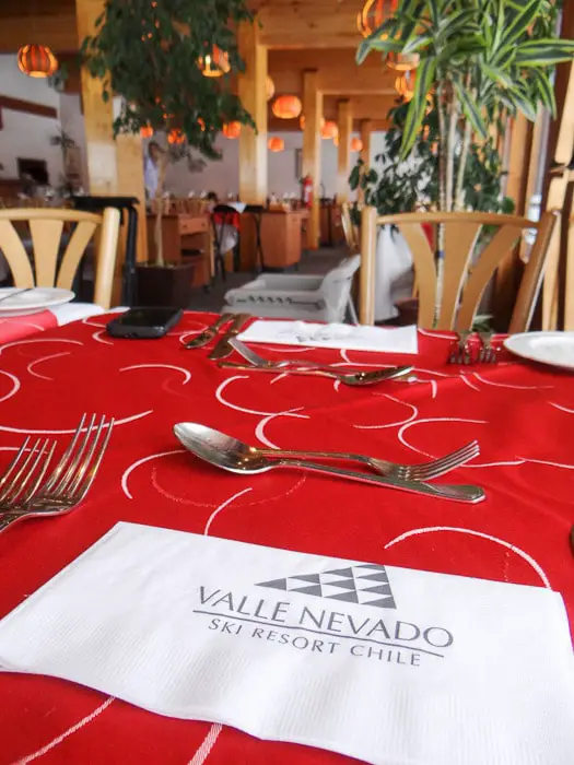 restaurante Don Giovanni Valle Nevado