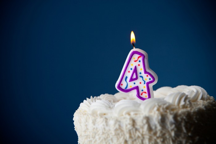 Bolo de aniversário - Shutterstock