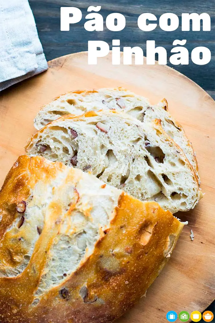 Pão com Pinhão | Receita fácil e Deliciosa | Malas e Panelas