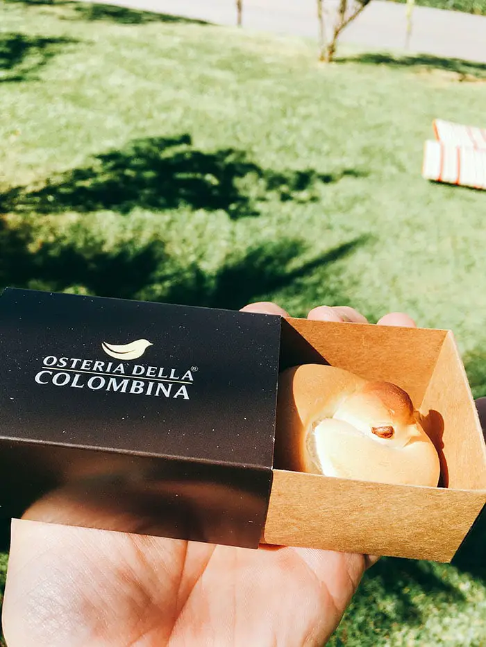 Pombinha de pão - Colombina - Ostaria della colombina