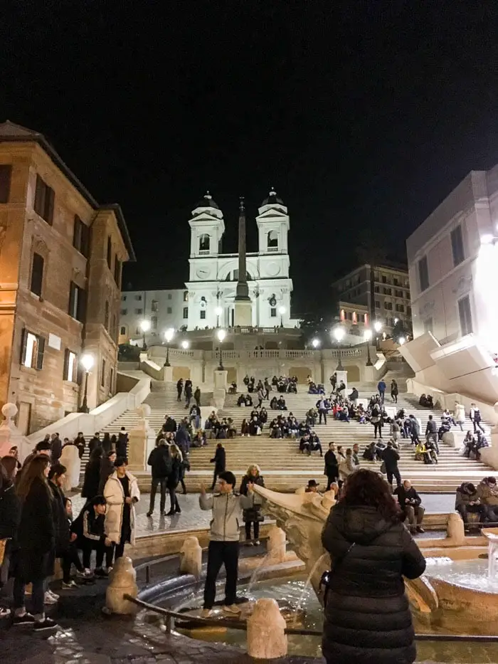 Roma à noite | Malas e Panelas