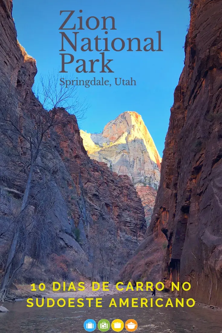 Roteiro de 10 dias no sudoeste americano - Zion National Park | Malas e Panelas
