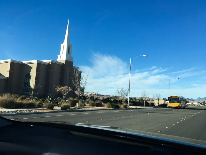 Estrada em Las Vegas