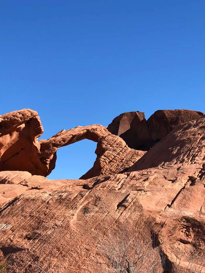 Arch Rock no Valley of Fire State PArk