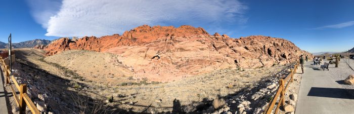 Panorâmica do Red Rock CanyonPanorâmica do Red Rock Canyon