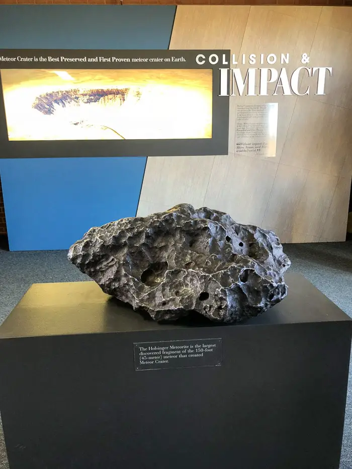 Pedaço de meteorito