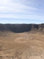 Meteor Crater - Cratera do Meteoro - Arizona