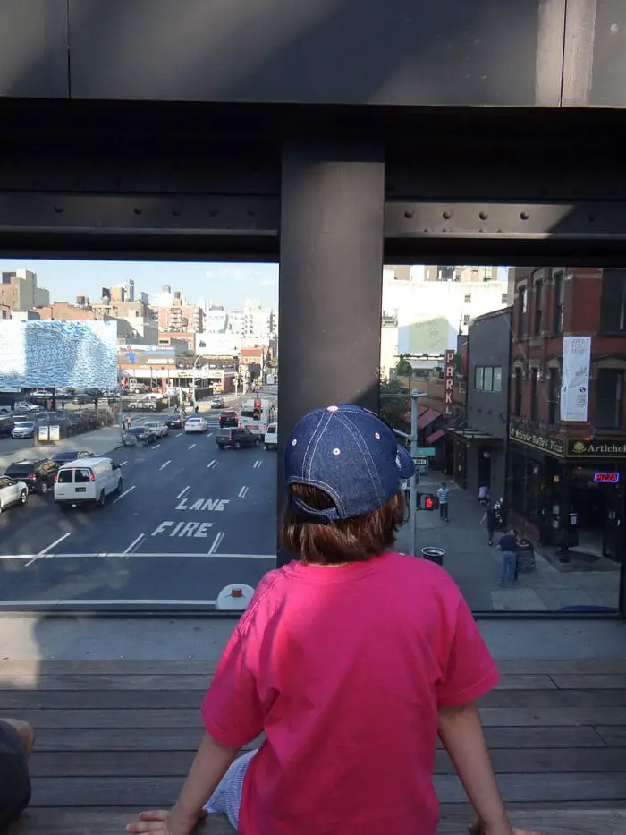 O que fazer em Nova York com Crianças - High Line