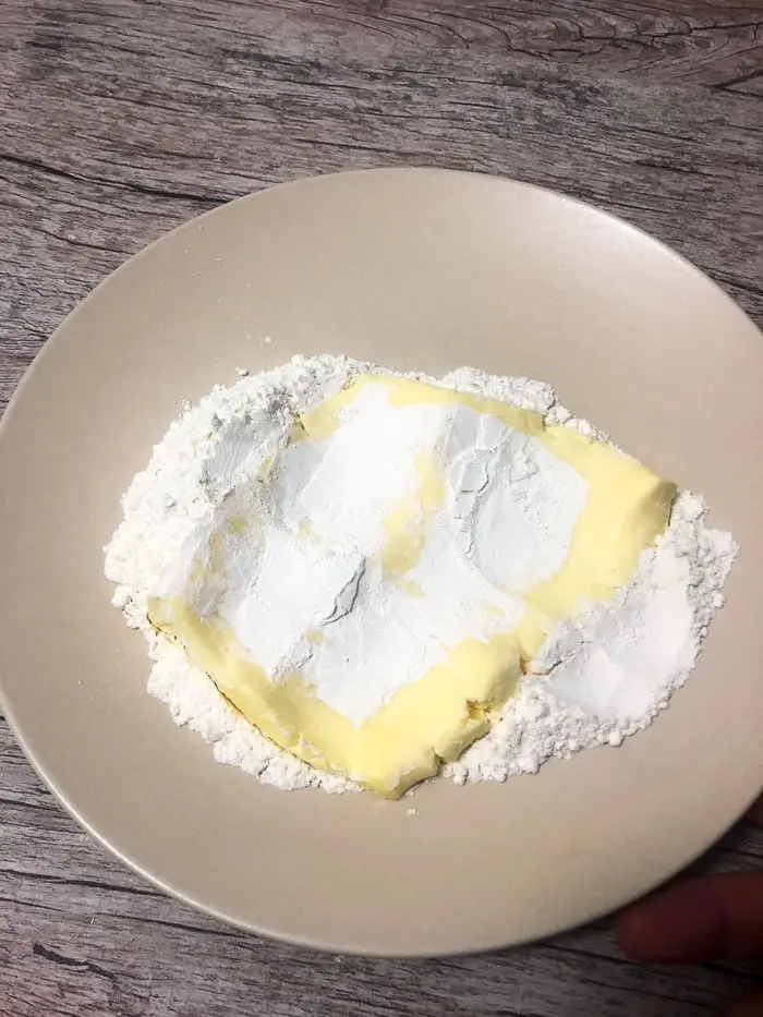 manteiga para fazer croissant