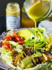 Salada de Frango e Abacate com Molho de Mostarda e Mel | Malas e Panelas