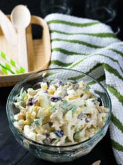 Salada de Frango, Milho e Ovos | Malas e Panelas