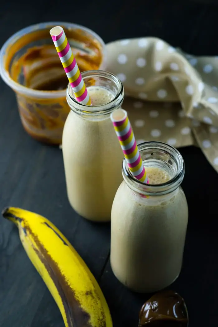 Smoothie de Banana e Doce de Leite | Malas e Panelas