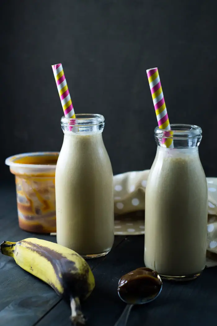 Smoothie de Banana e Doce de Leite | Malas e Panelas