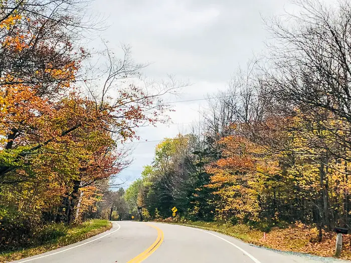 Estrada em New Hampshire
