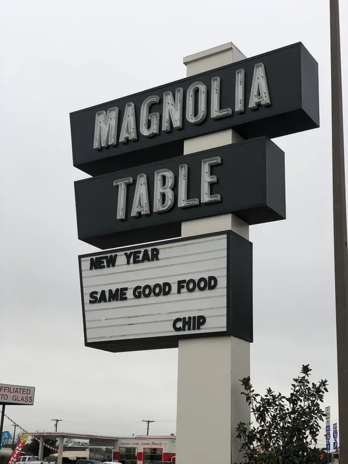 Restaurante Magnolia Table