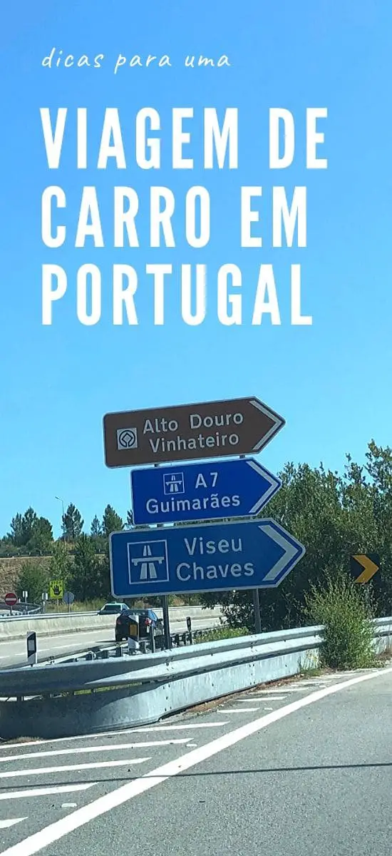 dicas para uma viagem de carro a Portugal